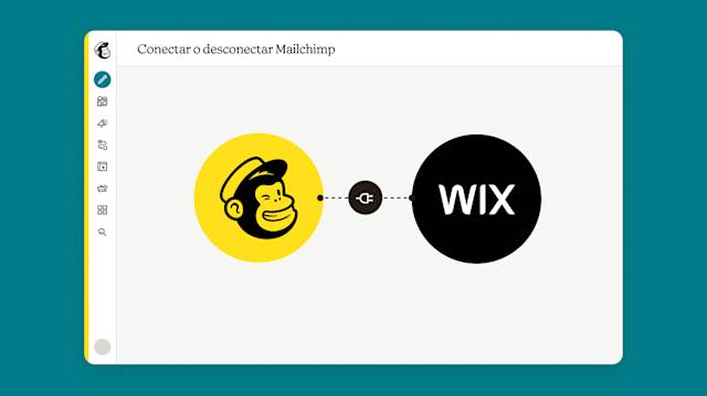 Conectar o desconectar Mailchimp para Wix