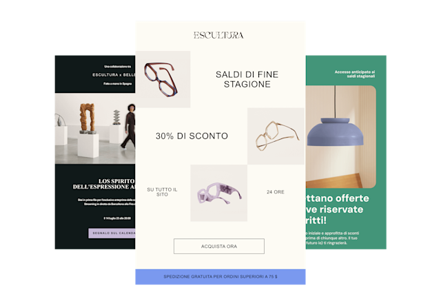 Scegli e personalizza il template del design che fa al tuo caso